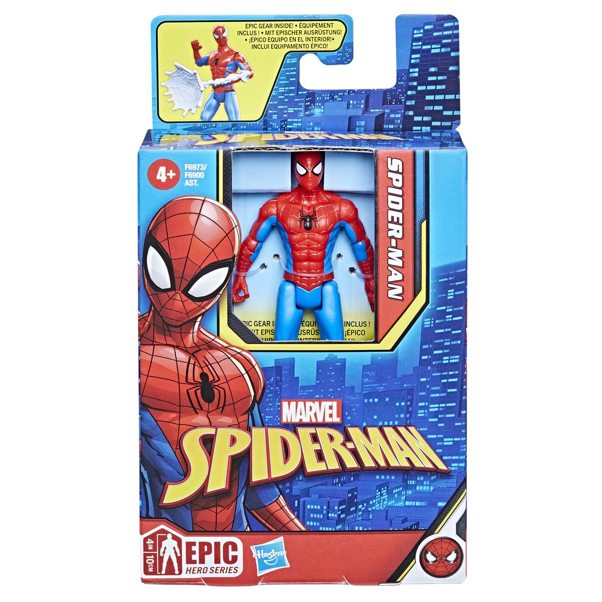 Spider-Man 4 Inch Figure Spider-Man Classic Red Blue