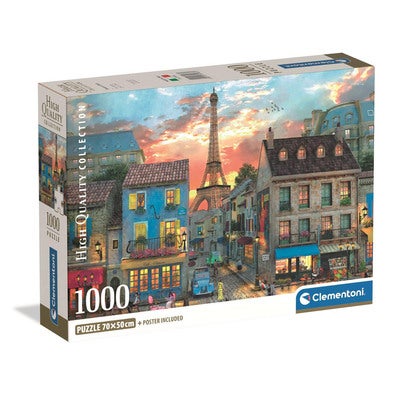 Puslespill 1000 Pcs CB High Quality Collection Streets Of Paris