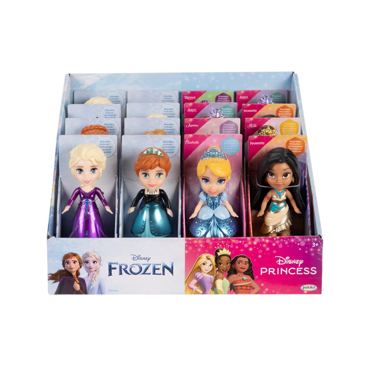 Princess & Frozen 3 Inch Mini Toddler