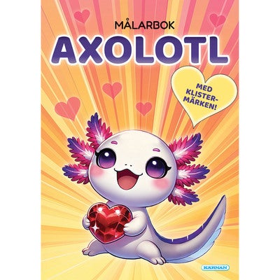 Målarbok: Axolotl