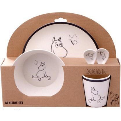 100% Melamine 5  Pcs Package (Plate, Bowl, Tumbler, 2 Spoons)