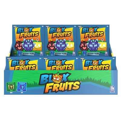 Plush Toy Blox Fruits 4" Collectible Serie 2 Blind Box (Assorted)