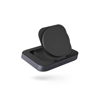 Magnetisk Nattbordsladdare Qi 15W Apple Snabbladdning