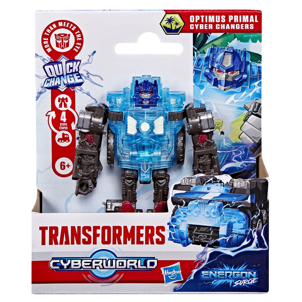 TRA Cyberworld 4in Cyber changer Optimus Primal