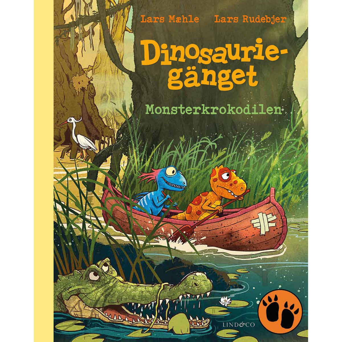 Dinosauriegänget - Bok 11: Monsterkrokodilen