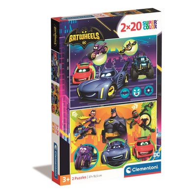 Puslespill 2x20 Pcs Batwheels