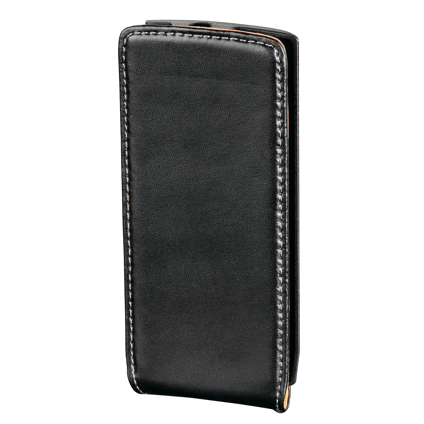 HAMA Mobil Laukku Sams Wave II Flip-Front Musta Nahkaa