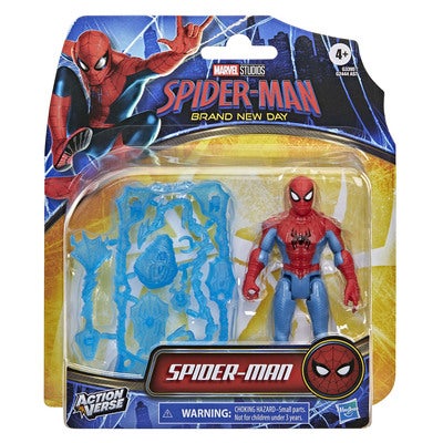 MARVEL Spider-Man BND 4,5in ActionVerse Figure Spider-Man