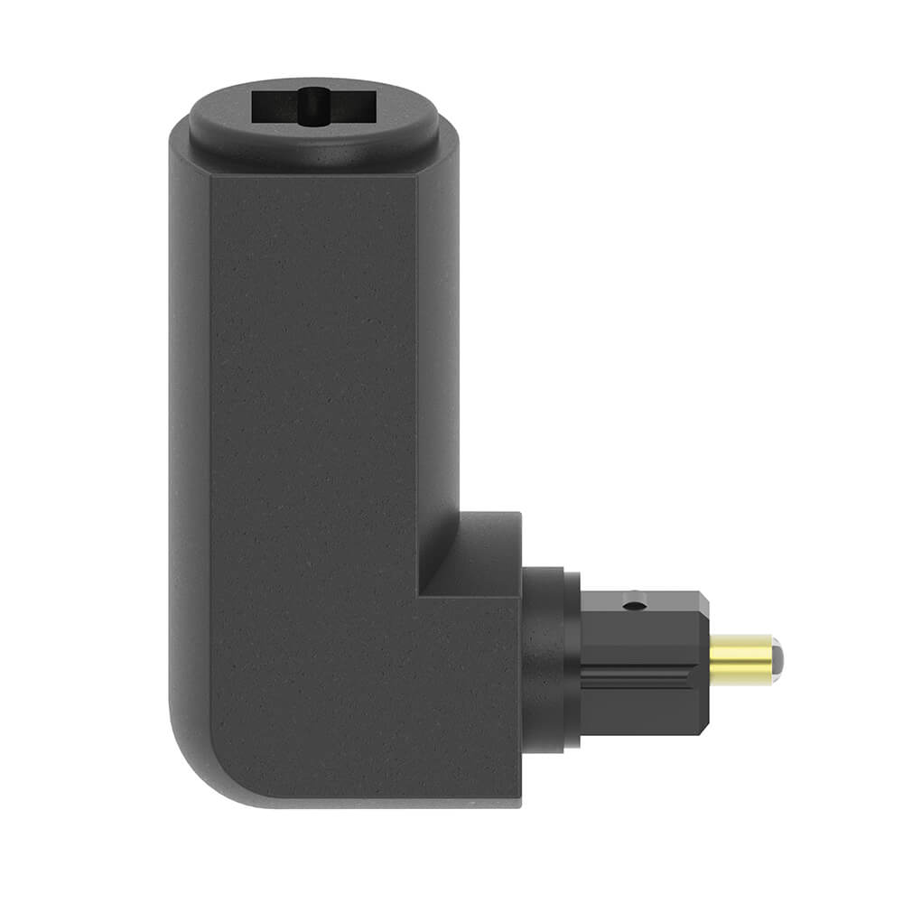 Adapter ODT Toslink Plug To Socket Angled