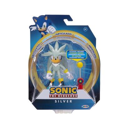 Sonic The Hedgehog 4 Inch Articulated Figure With Accessory (Assorted 17)