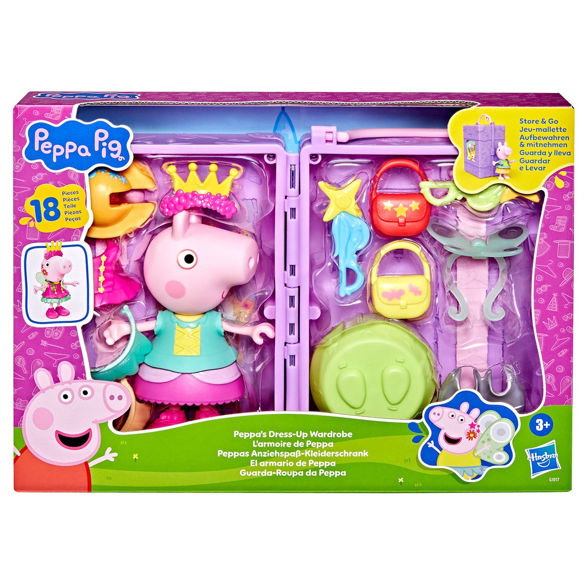 PEPPA PIG 6in Playset Dress-Up Wardrobe