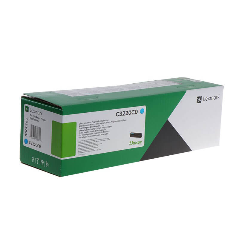 Toner C3220C0 Cyan, Return