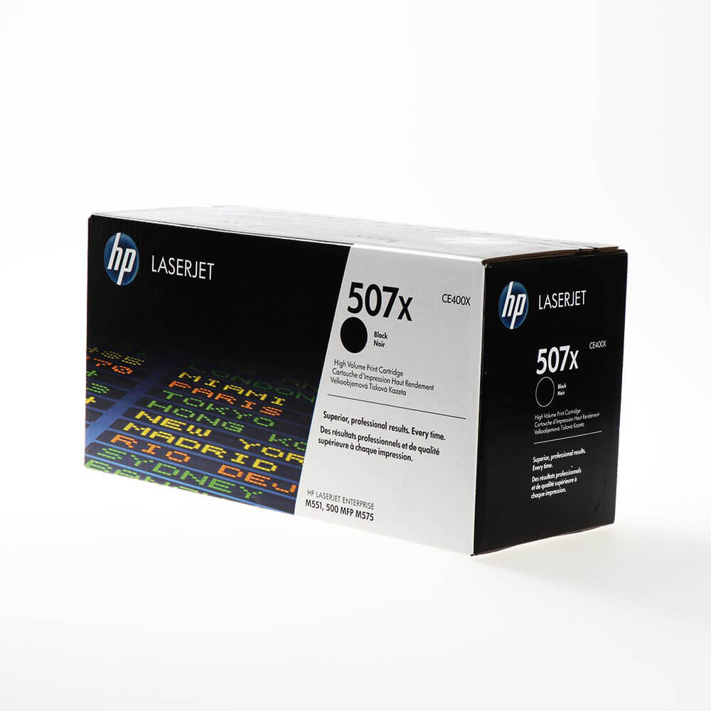 Toner CE400X 507X Svart