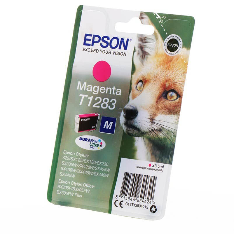 Blekk C13T12834012 T1283 Magenta Fox