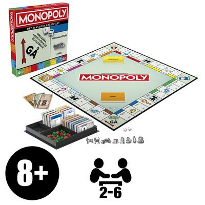 Brætspil "Monopoly Classic: 90th Year Edition" (SE)