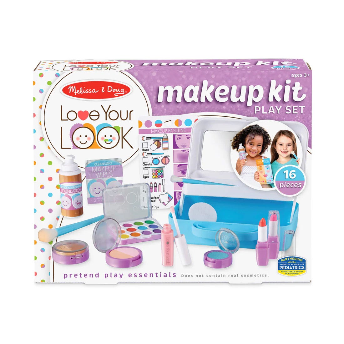 Leksaksset Pretend Play Love Your Look Makeup Kit Play Set