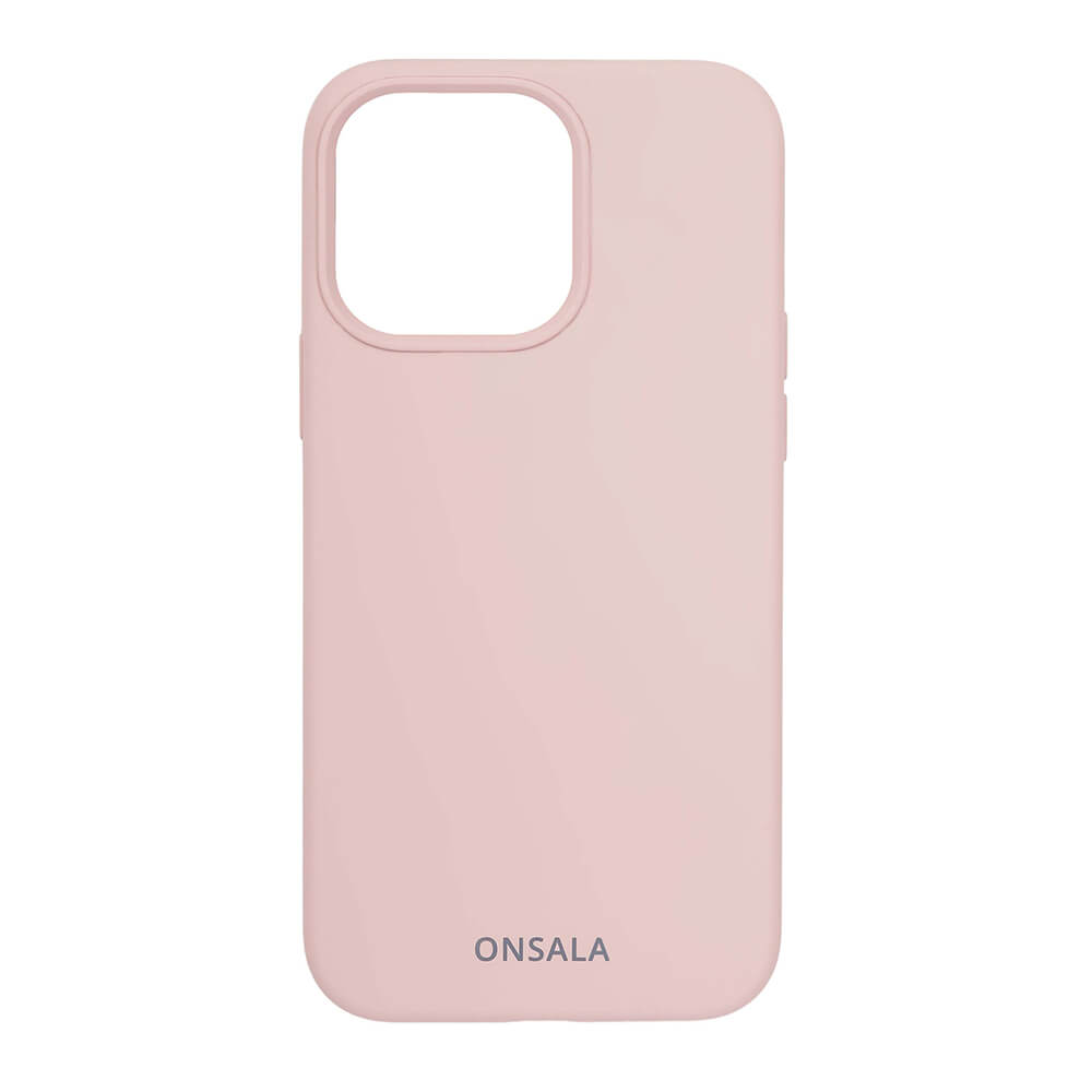 Phone Case Silicone Sand Pink - iPhone 13 Pro