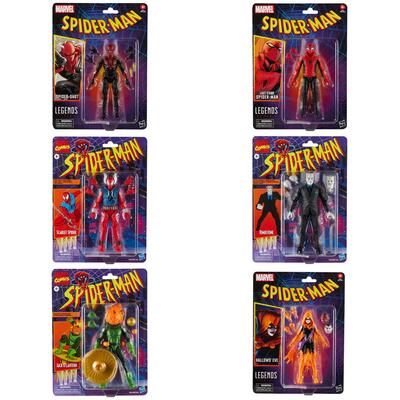 Legends Classic Retro Spider-Man 6 Inch (Lajiteltu)