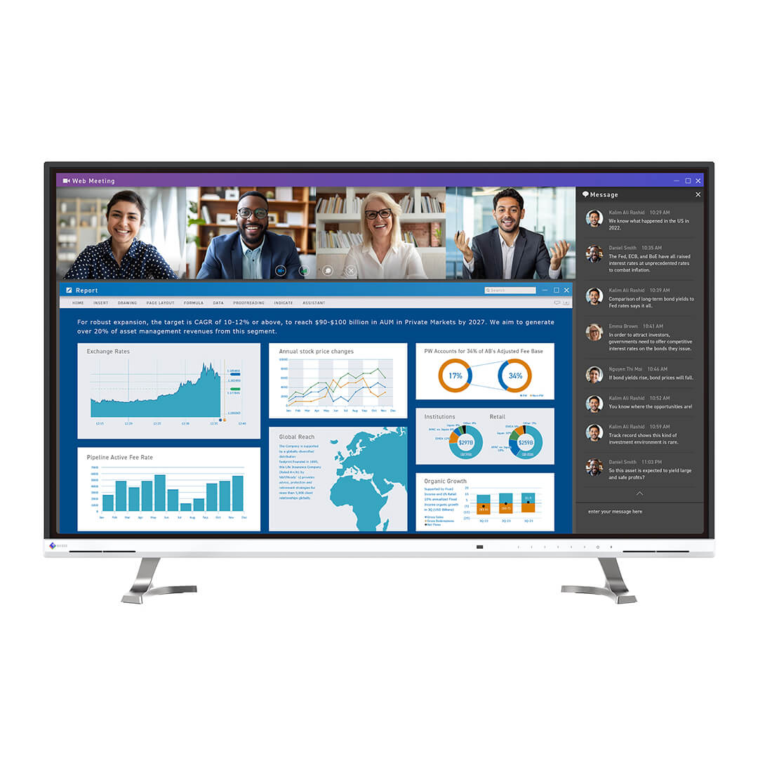 EIZO Flexscan EV3240X 43" Vit