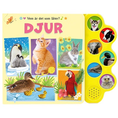 Vem är det som låter? Djur (med ljud)