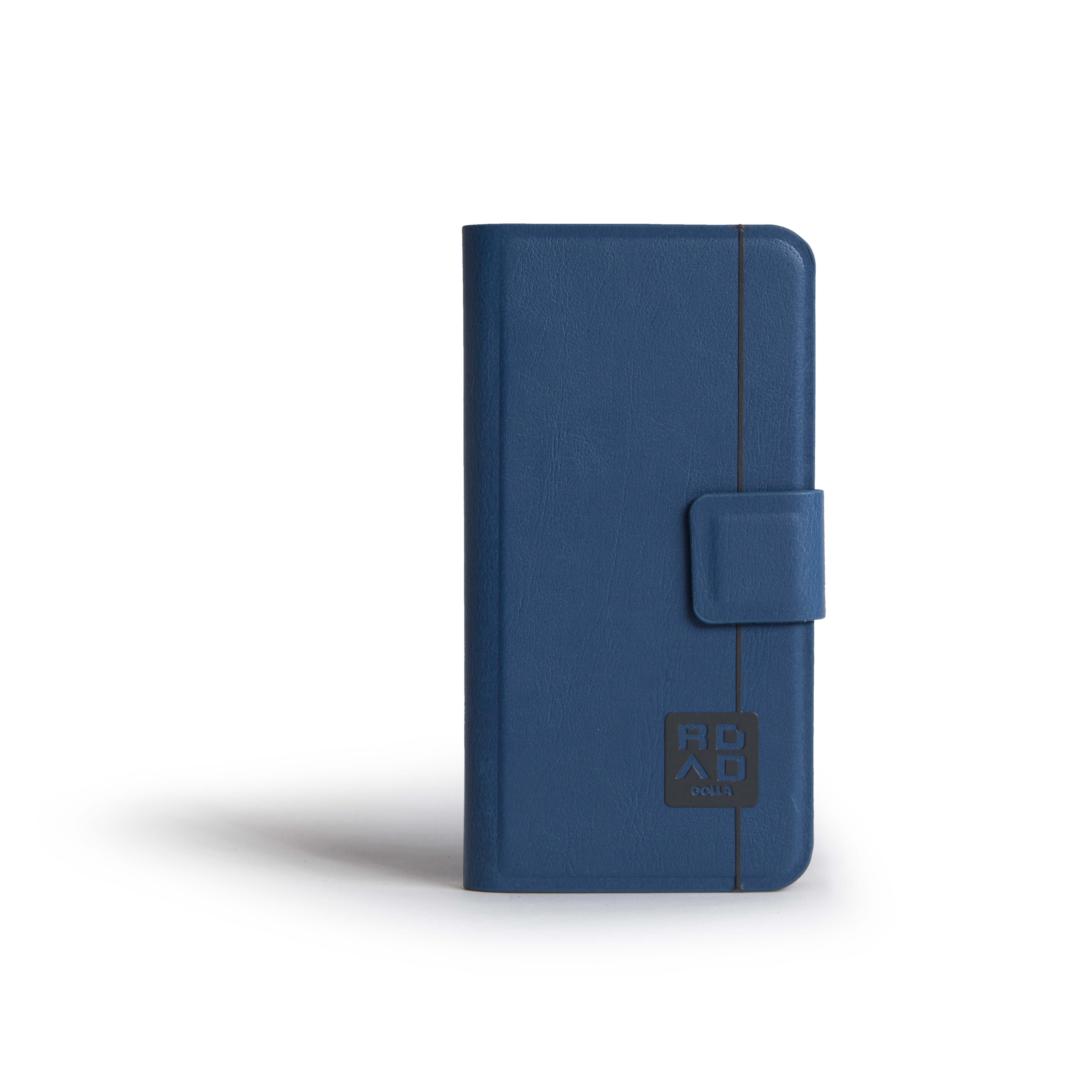 Smartphone Booklet Andie for Apple iPhone 5S, Blue/Dark Gre