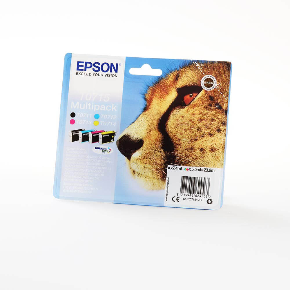 Bläck C13T07154012 T0715 Multipack, Gepard