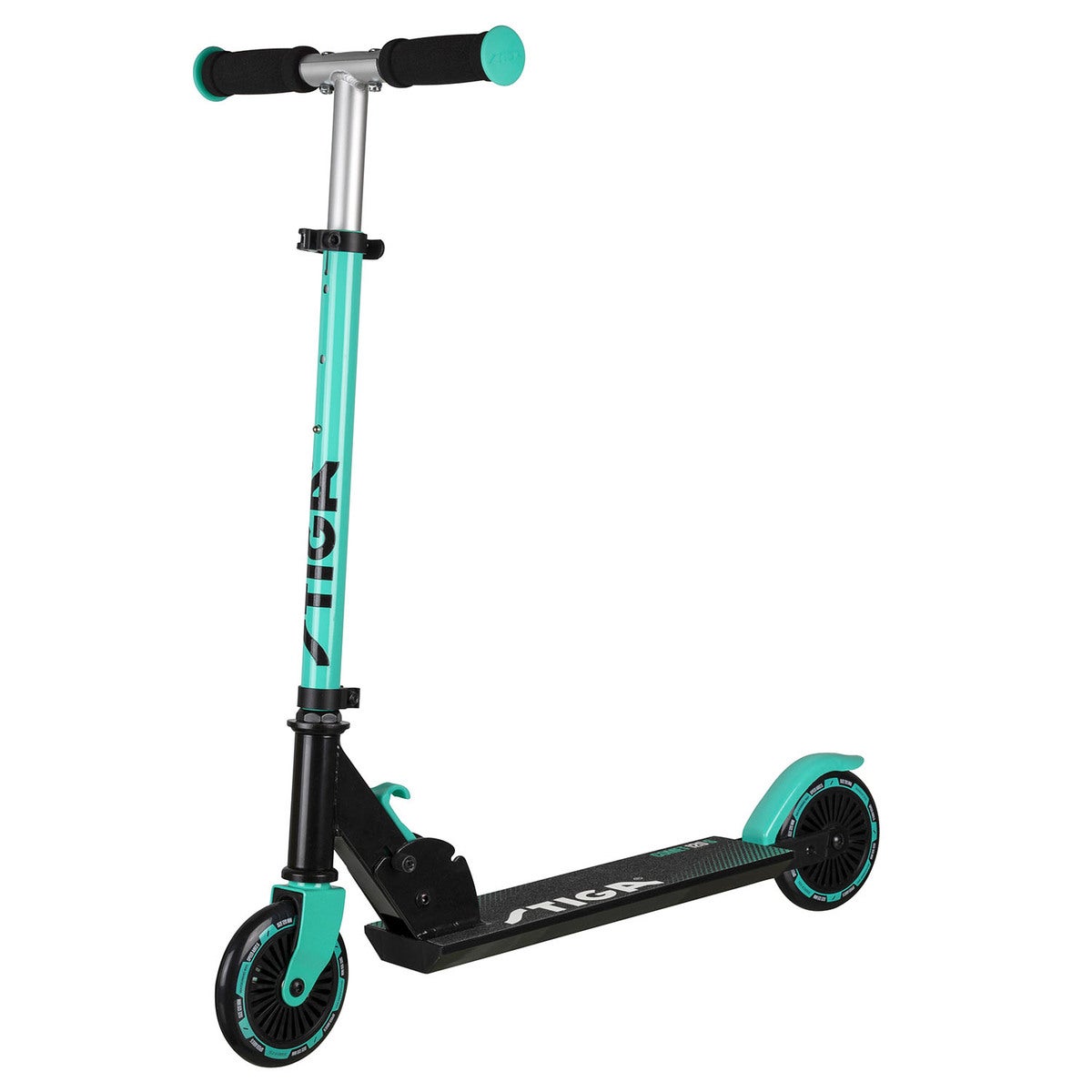 Street Kick Scooter Comet 120-S Black/Lagoon Blue
