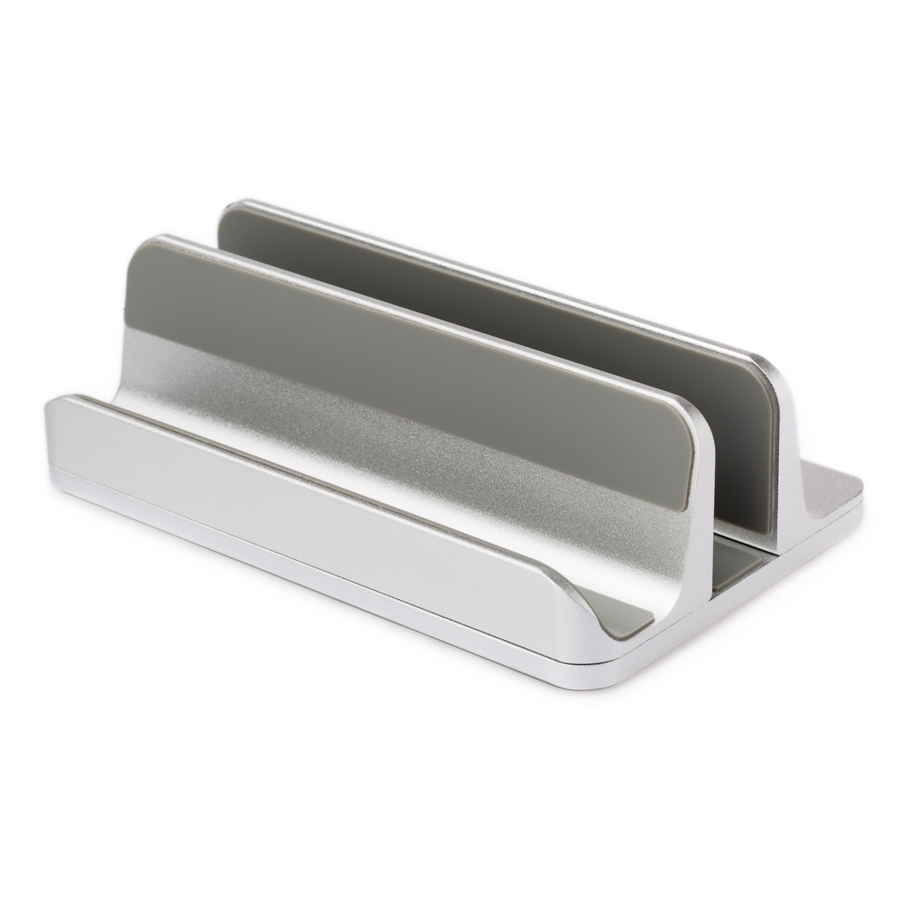 Dual Table Stand for Tablets Mac/Ultrabooks Adjustable Aluminum Silver