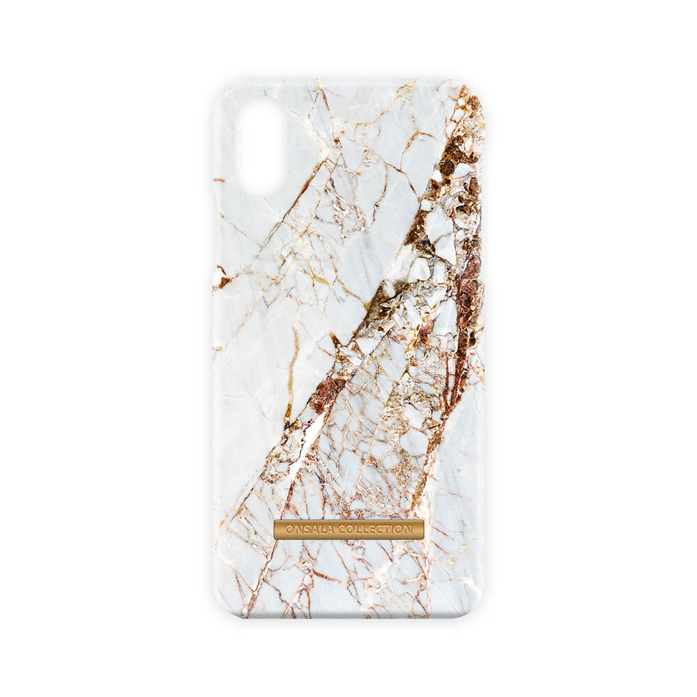 Soft White Rhino Marble iPhoneX/Xs