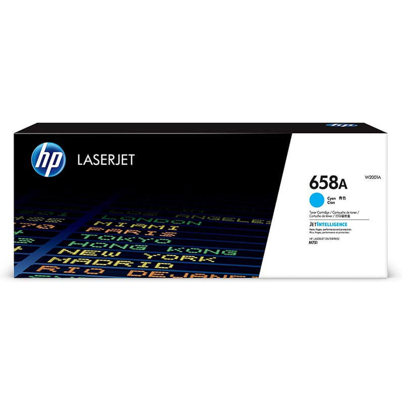 Toner W2001A 658A Cyan