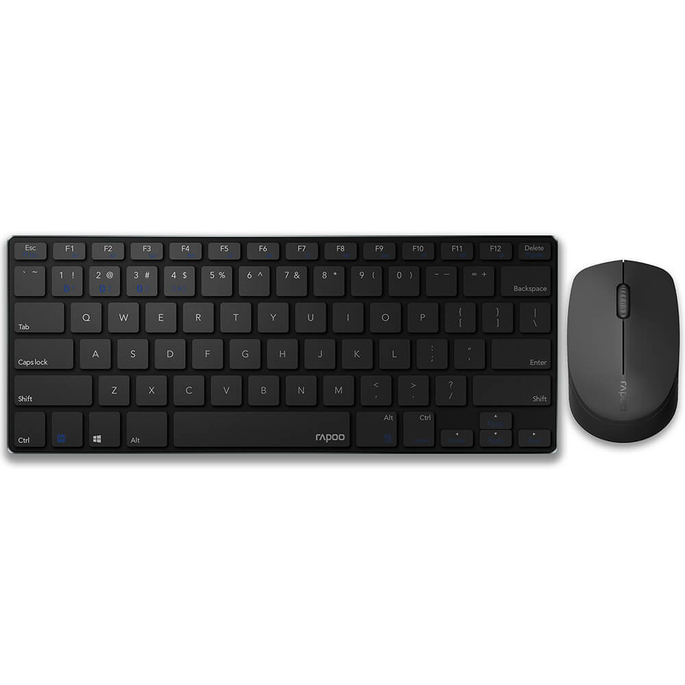 RAPOO Keyboard/Mice Set 9000M Wireless Multi-Mode Black