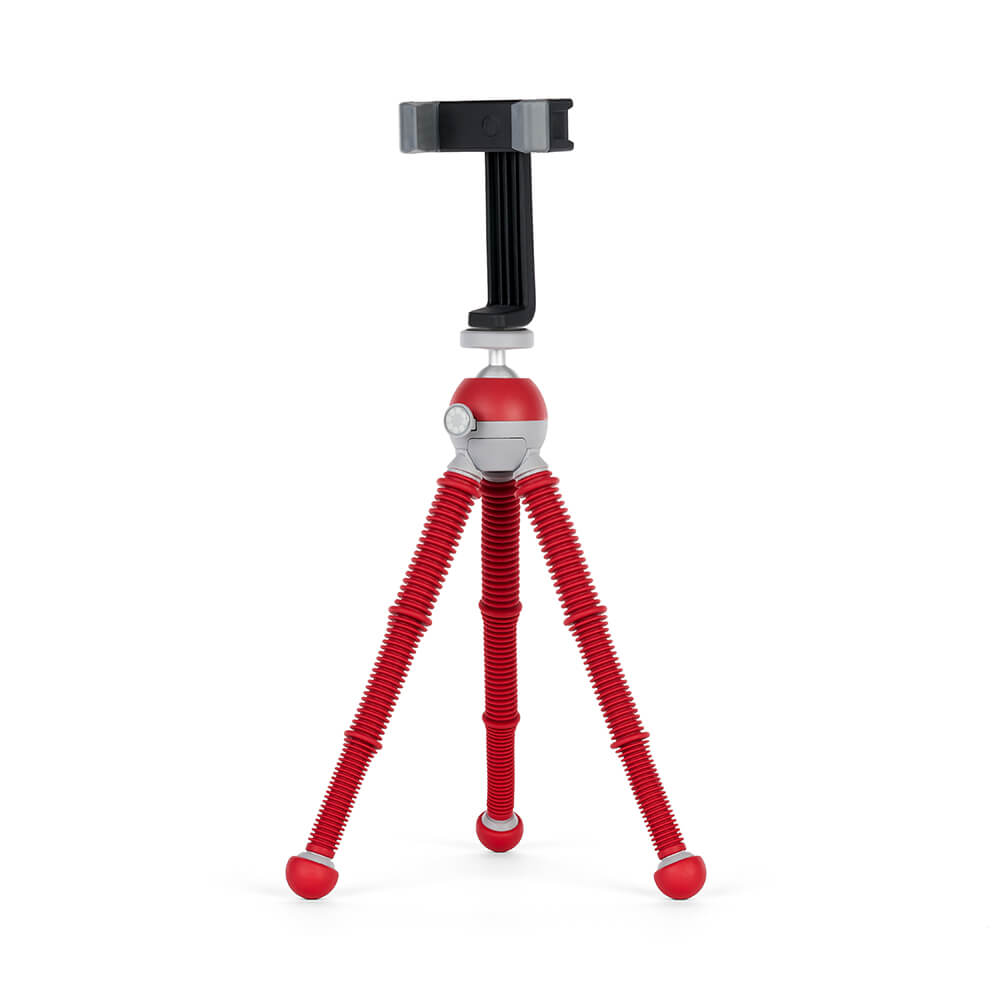 Table Tripod Smartphone Kit Podzilla Medium Red