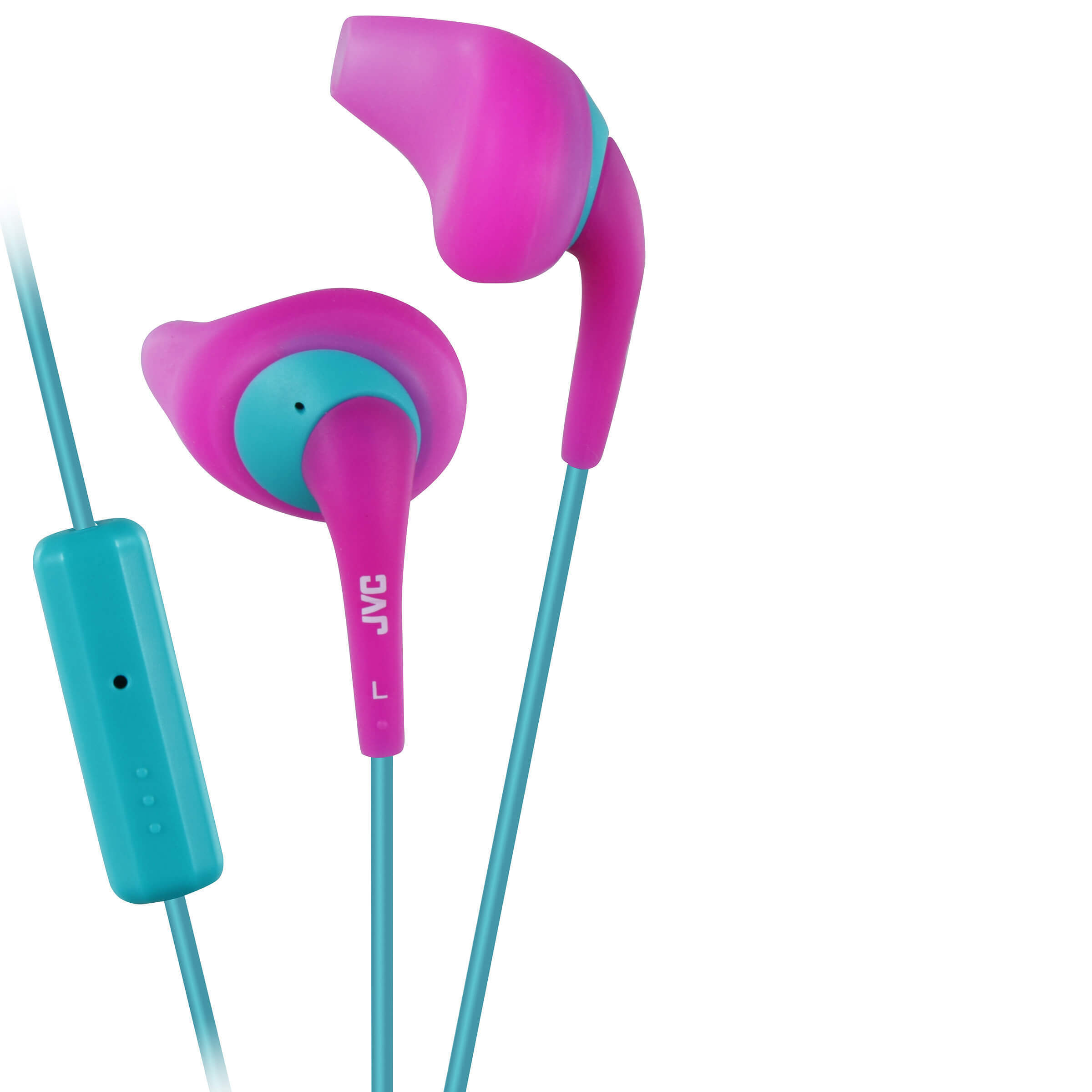 JVC Headphone ENR15 Sport Mic In-Ear Pink