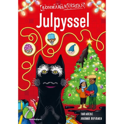Julpyssel med klistermärken