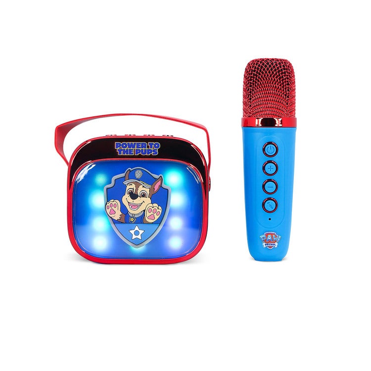 Karaoke Kaiutin Mikrofonilla Paw Patrol Popsing LED