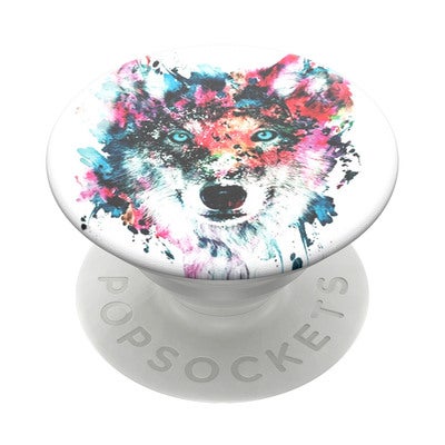 POPSOCKETS Wolf Irrotettava Grip Telinetoiminnolla