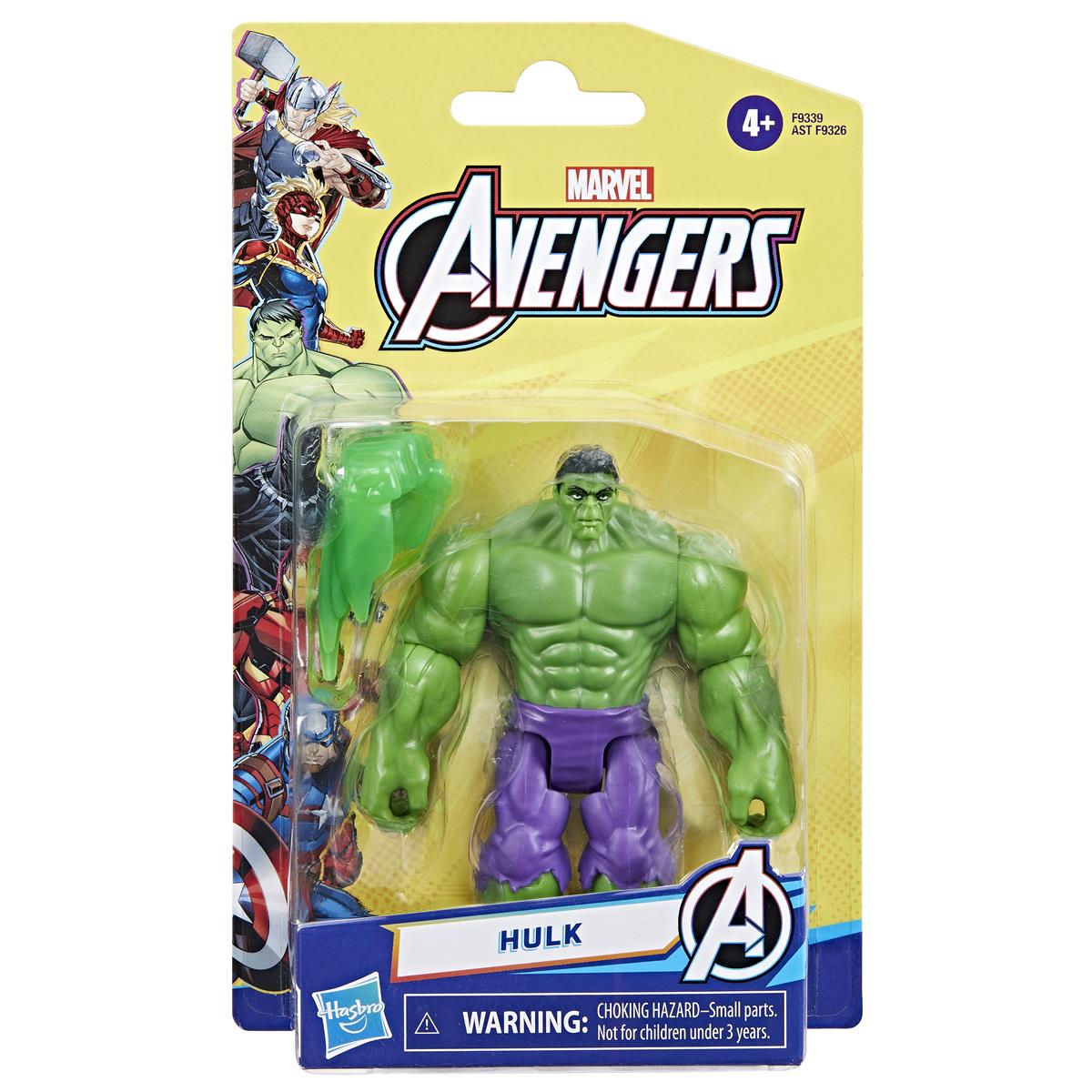 Avengers 4 Inch Deluxe Figure Hulk