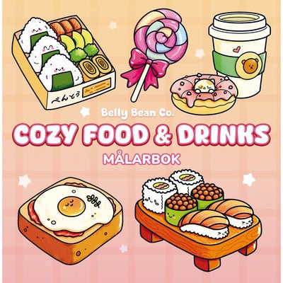 Målarbok : Cozy Food & Drinks