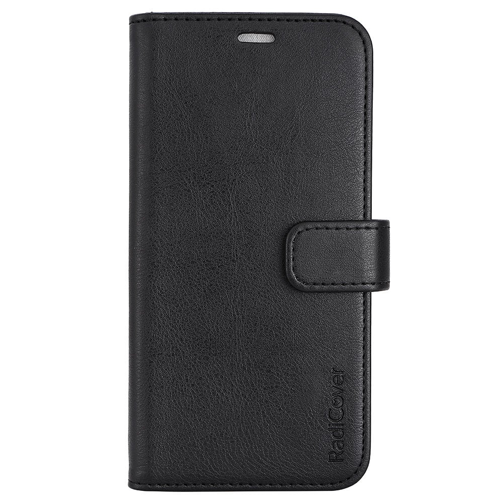 Wallet Case Anti-Radiation Flipcover Black - iPhone 13/14