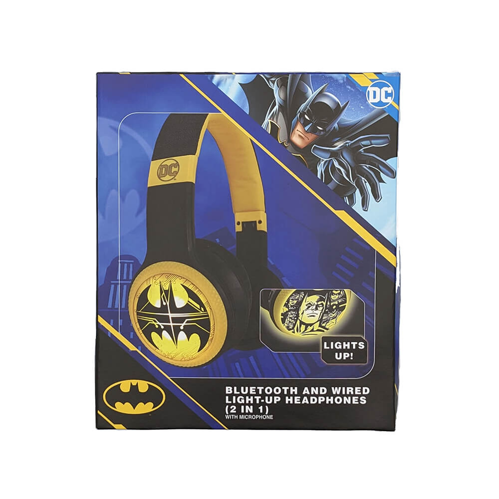 Batman Headphone Wireless LED On-Ear - Tura Scandinavia