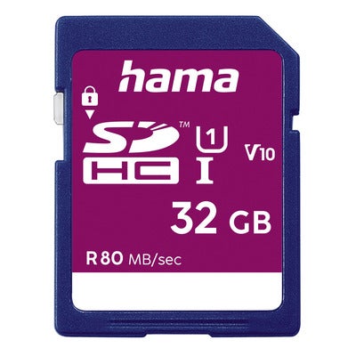 Memory Card SDHC 32GB Class 10 UI V10 80MB/s