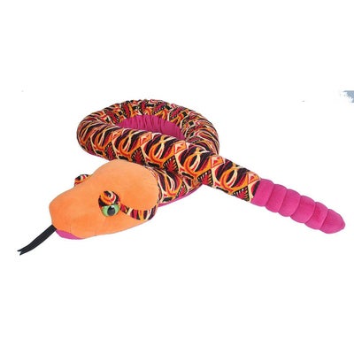 Plush Toy Snakes 137 cm Tribal Orange