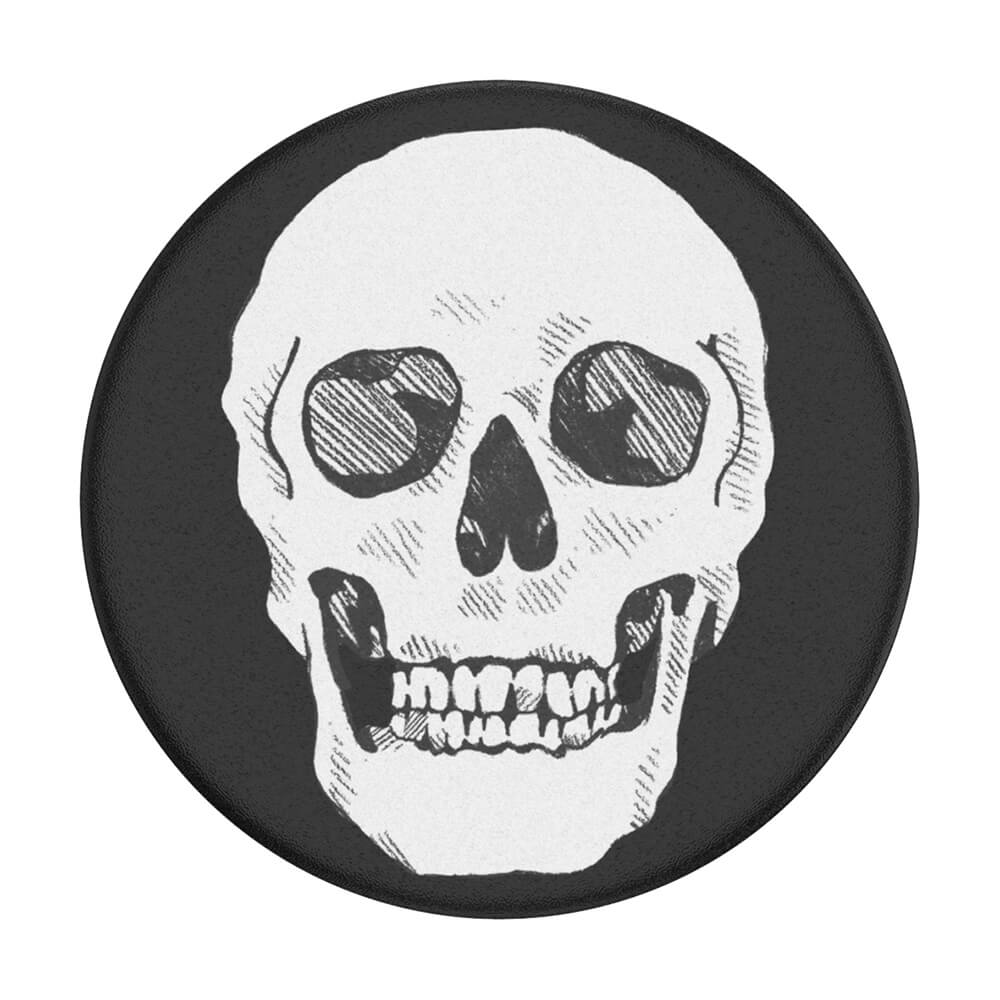 POPSOCKETS Shaky Bones White Removable Grip with Standfunction