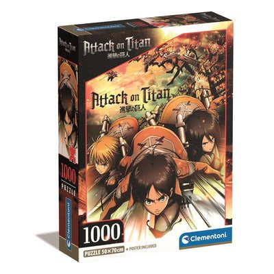 Puzzle 1000 Pcs CB High Quality Collection Attack On Titans