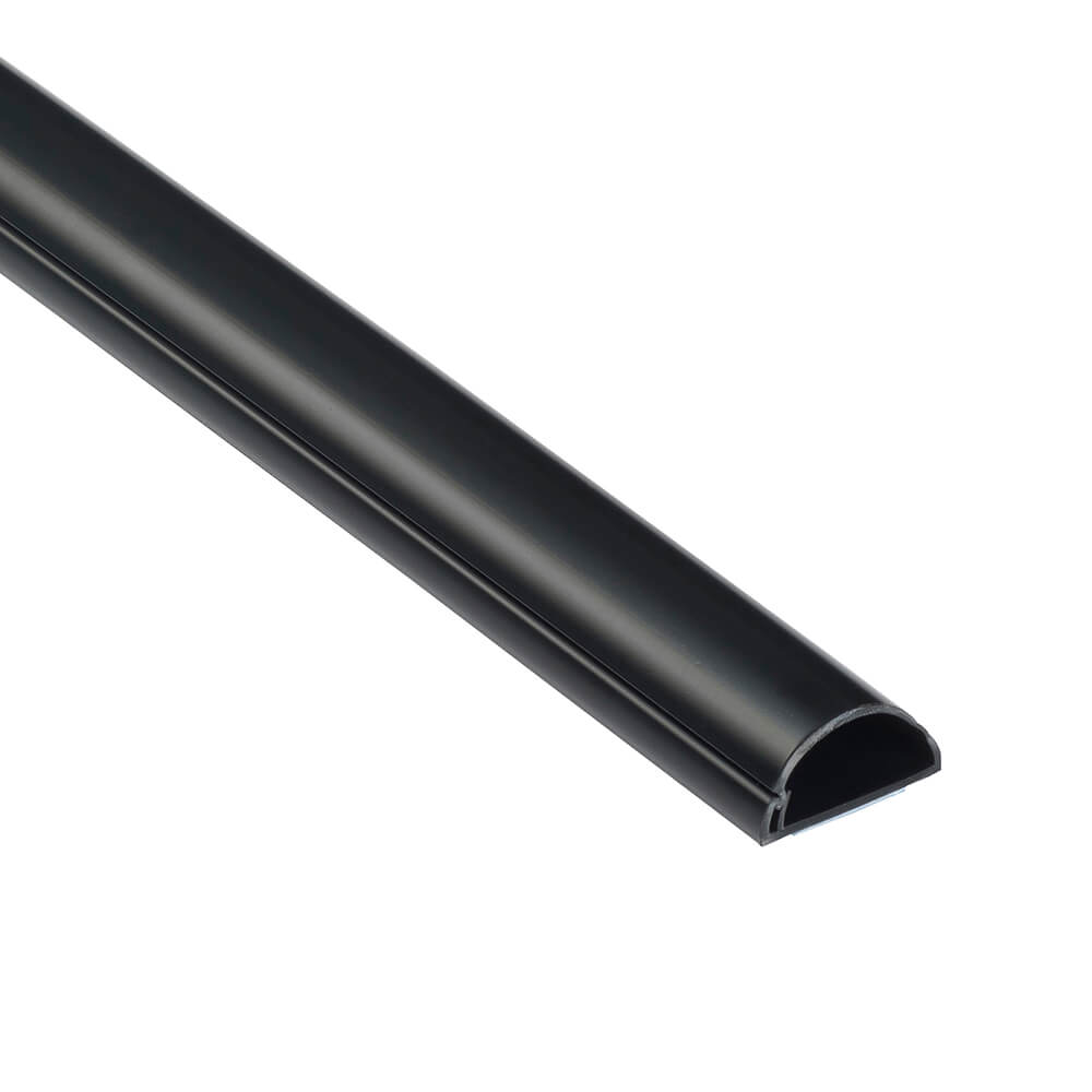 Trunking 30x15 2.0m Black