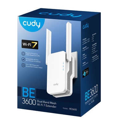 Wi-Fi Repeater RE3600 WF7 BE3600