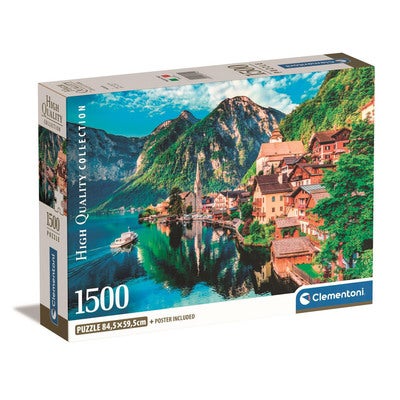 Puslespill 1500 Pcs CB High Quality Collection Hallstatt
