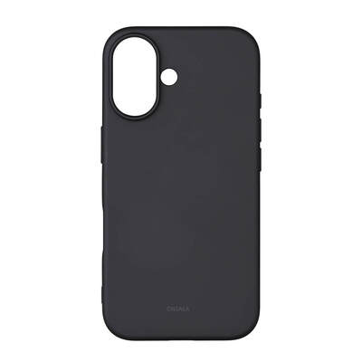 Mobilskal med Silikonkänsla Black - iPhone 16