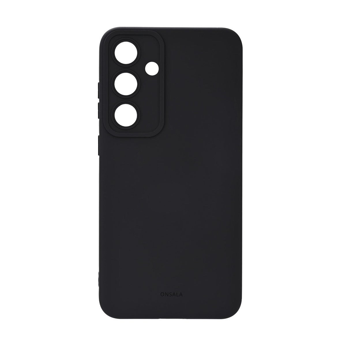 Phone Case Samsung S25+ 5G Back Silicone Touch Recycled Black