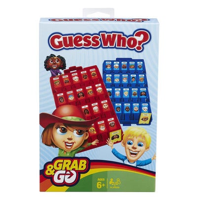 Matkapeli Grab & Go Guess Who?